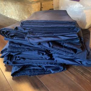 lot 144 image: Navy Blue Tablecloths