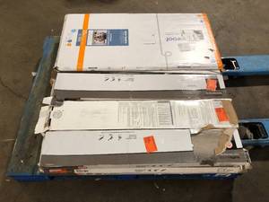 lot 50 image: Pallet of Assorted Mixed Flooring Various Models and Conditions   Customer Returns See Pictures