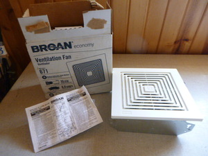 lot 45 image: Broan Ventilation Fan