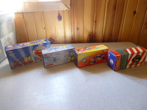 lot 57 image: 4 NASCAR Die-Cast Cars