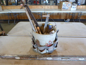 lot 80 image: Tool Bucket with Tools