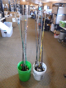 lot 94 image: 19 Rods and Reels
