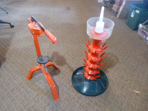 lot 131 image: Bottle Corker and Drying Rack