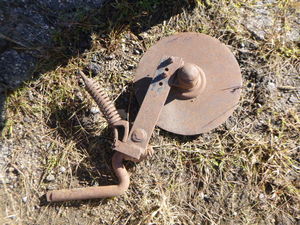 lot 136 image: Vintage Disc Plow