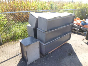 lot 142 image: Garage Wall-Mount Cabinets