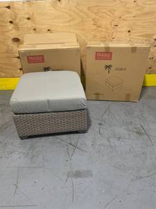 lot 4 image: Kathy Ireland - Lot of 4 - Patio Ottoman