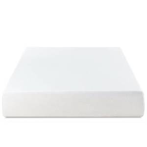 lot 15 image: Green Tea Aspire Full Medium Smooth Top 10 Inch Memory Foam Mattress, Made in USA