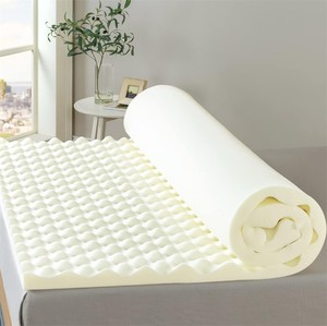 lot 18 image: ZINUS 2 Inch Copper Cooling Memory Foam Mattress Topper with Airflow Design, Twin