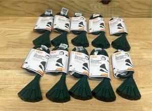 lot 27 image: 2 ft. 143 Light Duty IndoorOutdoor Extension Cord with Multiple Outlet Triple Tap End, Green