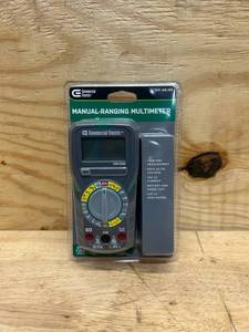 lot 30 image: Commercial Electric Manual-Ranging Digital Multi-Meter