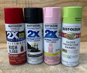 lot 52 image: RUST-OLEUM lot of 4