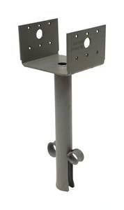 lot 53 image: Simpson Strong-Tie 10.31 in. H X 3.56 in. W 12 Ga. Steel Elevated Post Base