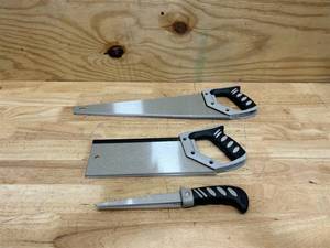 lot 62 image: Klutch 40015 Double-Sharp Saw Kit - 3 Piece
