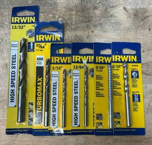 lot 64 image: IRWIN Drill Bit Lot of 6