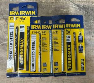 lot 65 image: IRWIN Drill Bit lot of 6
