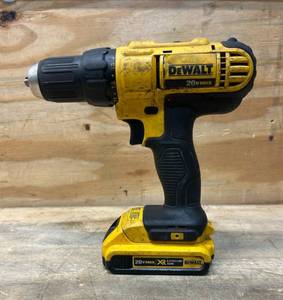 lot 77 image: DEWALT 12  Cordless Drill Driver (battery included. No charger)