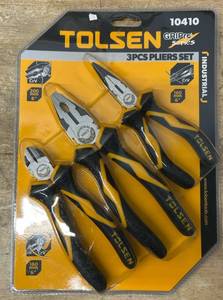 lot 87 image: TOLSEN 3PCS Pliers Set 09182511.5