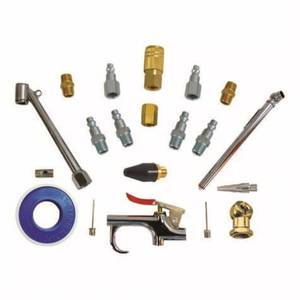lot 92 image: Tru-Flate Air Tool Accessory Kit Boxed 20 pc 09182514.72