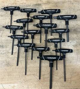 lot 111 image: HUSKY T-Handle Hex Key16PC