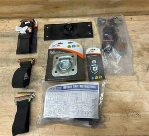 lot 120 image: CARGO SMART Adjustable Track, Accessories lot of 8