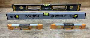 lot 125 image: TOLSEN level lot of 4 09192517.5