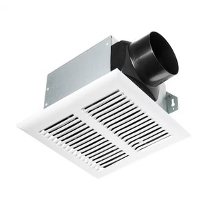 lot 213 image: Hampton Bay 80 CFM Ceiling Mount Room Side Installation Heavy-Duty Bathroom Exhaust Fan, ENERGY STAR
