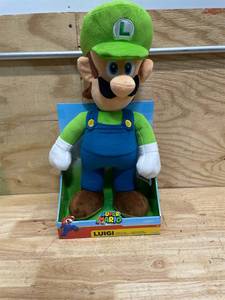 lot 215 image: Super Mario Luigi Jumbo Plush