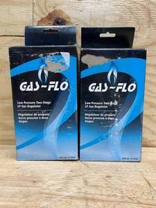lot 225 image: Gas-Flo Low pressure two-stage LP gas regulator (lot of 2)