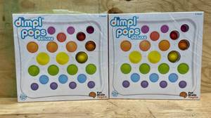 lot 227 image: Fat Brain Toys Dimpl Pops Deluxe - The Ultimate Popping Experience, Kids & Adults (lot of 2)