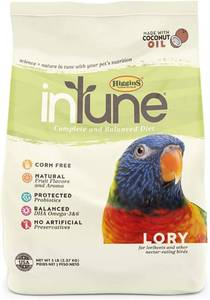 lot 232 image: Higgins Intune Lory Food 5 Lb, Large