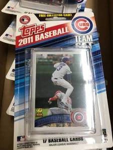 lot 46 image: 1 CASE NEW BASEBALL CARDS-CUBS