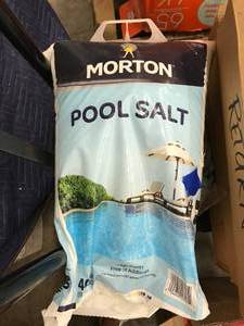 lot 42 image: 2 40LB BAGS POOL SALT