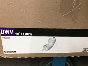 lot 118 image: DWV 90 ELBOW