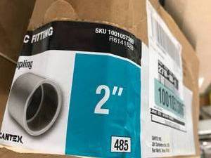 lot 144 image: PVC FITTING 2 COUPLING