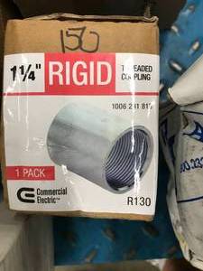 lot 150 image: RIGID THREADED COUPLING