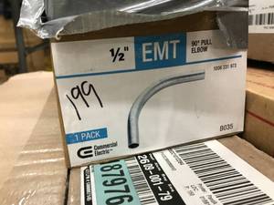 lot 199 image: EMT 90 PULL ELBOW 12