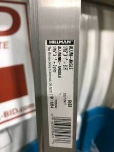 lot 10 image: 5 STICKS ALUMINUM ANGLE