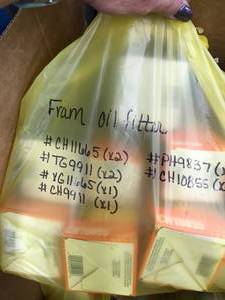 lot 170 image: FRAM OIL FILTERS, ASSORTED