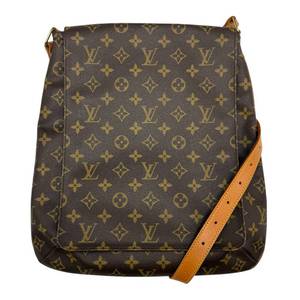 lot 13C image: Louis Vuitton Monogram Canvas Musette Tango Crossbody Bag Pre-Owned Retail $1,450