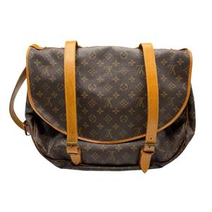 lot 13E image: Louis Vuitton Monogram Saumur 43 Messenger Bag Pre-Owned Retail $1,200
