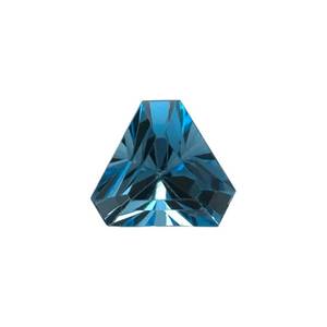 lot 59 image: 7.49 Carat Fancy-Cut Blue Topaz  Retail Estimate $375 VIDEO