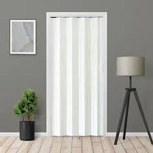 lot 44 image: Lot of Everbilt Accordion Door Jupiter White 36 in. x 80 in.  Customer Returns See Pictures