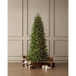 lot 46 image: Home Decorators Collection 7.5 ft. Grand Duchess Twinkling Balsam Fir LED Pre-Lit Artificial Christmas Tree T27  Customer Returns See Pictures