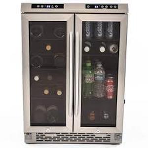 lot 55 image: Avanti 24 in. 19-Bottle Wine & Beverage Cooler  Customer Returns See Pictures