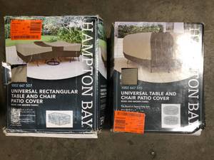 lot 9 image: Lot of Assorted Patio Covers Various Models and Conditions Customer Returns See Pictures