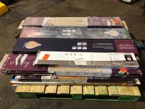 lot 36 image: Pallet of Mixed Assorted Flooring Various Models and Conditions   Customer Returns See Pictures