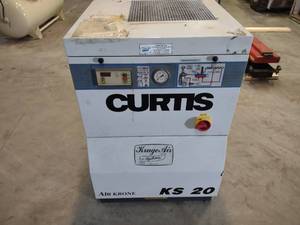 lot 5 image: Curtis Air Compressor, Model KS20  ...