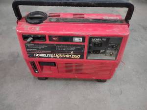 lot 14 image: Homelite Lightnin Bug Generator, M...