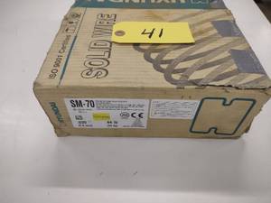 lot 41 image: Hyundai Welding Wire, SM-70, .035, ...