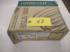 lot 47 image: Hyundai Welding Wire, SM-70, .035, ...
